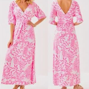 🎀 NEW SMALL Lilly Pulitzer Parigi Maxi Dress NWT 🎀